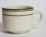 TGB-023 STACKABLE CUP 6.5OZ 3.25IN GREEN BAY web.jpg (9899 bytes)